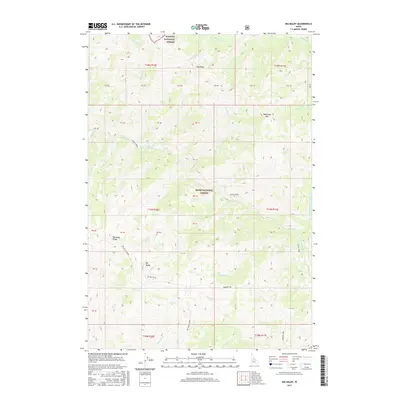 2017 Map of Big Baldy, 2017 Print