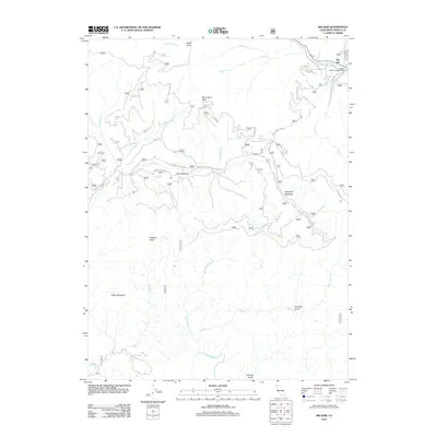 2012 Map of Big Bar, 2012 Print