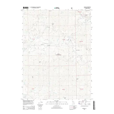 2015 Map of Big Bar, 2015 Print