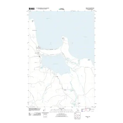 2011 Map of Big Bay, 2011 Print