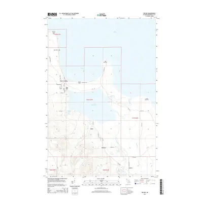 2014 Map of Big Bay, 2014 Print