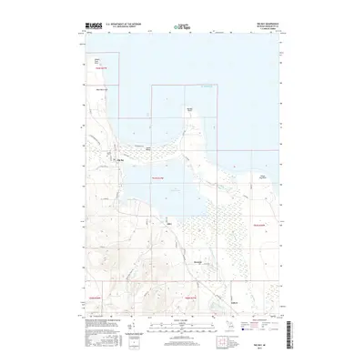 2017 Map of Big Bay, 2017 Print