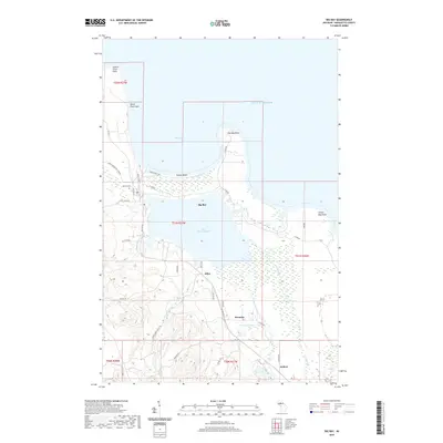 2019 Map of Big Bay, 2019 Print