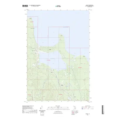 2023 Map of Big Bay, 2023 Print