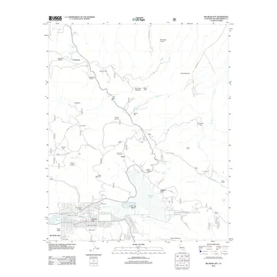 2012 Map of Big Bear City, 2012 Print