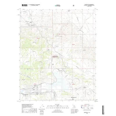 2018 Map of Big Bear City, 2018 Print