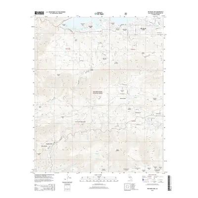 2015 Map of Big Bear Lake, 2015 Print