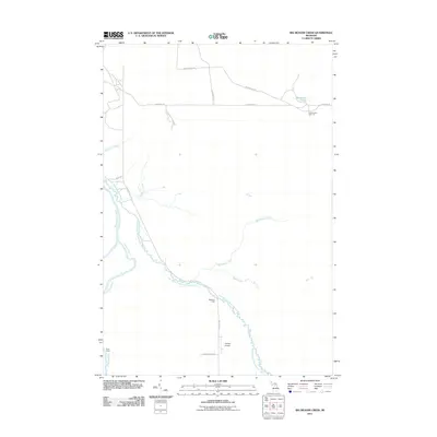 2011 Map of Big Beaver Creek, 2011 Print