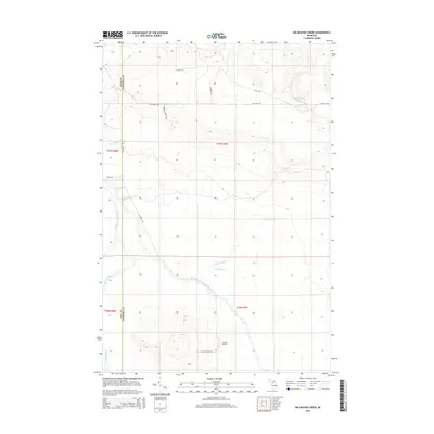 2014 Map of Big Beaver Creek, 2014 Print