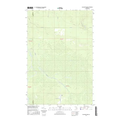 2017 Map of Big Beaver Creek, 2017 Print