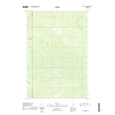 2019 Map of Big Beaver Creek, 2019 Print