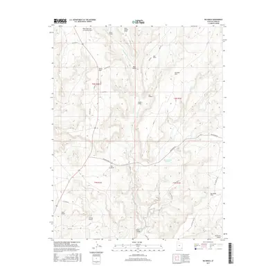 2017 Map of Big Bench, 2017 Print