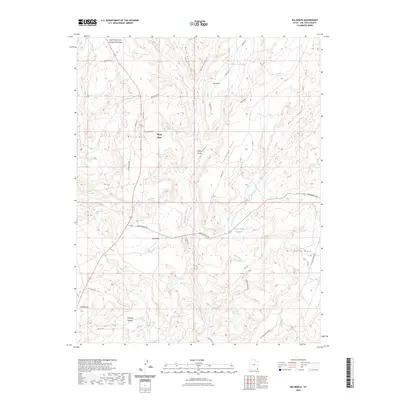 2023 Map of Big Bench, 2023 Print
