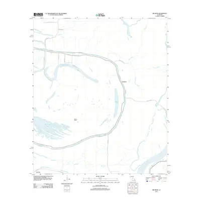 2012 Map of Big Bend, 2012 Print