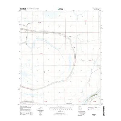 2015 Map of Big Bend, 2015 Print
