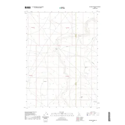 2020 Map of Big Bend Crossing, 2020 Print