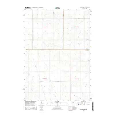 2015 Map of Big Bend Dam NE, 2015 Print