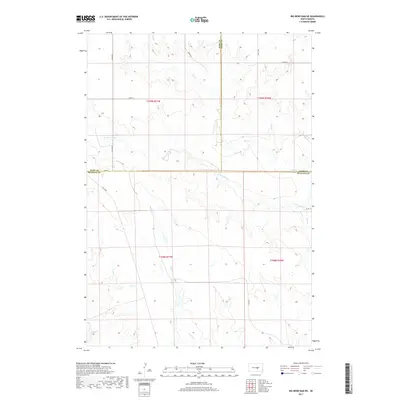 2017 Map of Big Bend Dam NE, 2017 Print