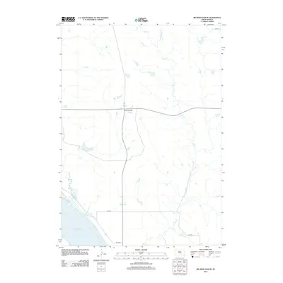 2012 Map of Big Bend Dam SE, 2012 Print