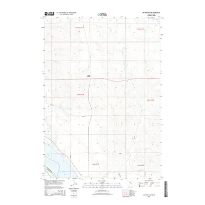 2015 Map of Big Bend Dam SE, 2015 Print