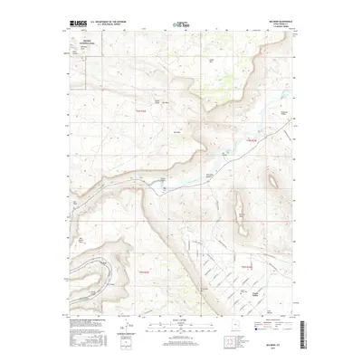 2017 Map of Big Bend, 2017 Print