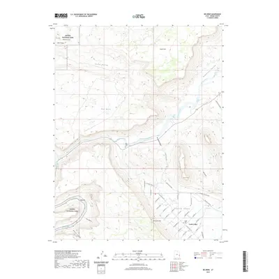 2020 Map of Big Bend, 2020 Print