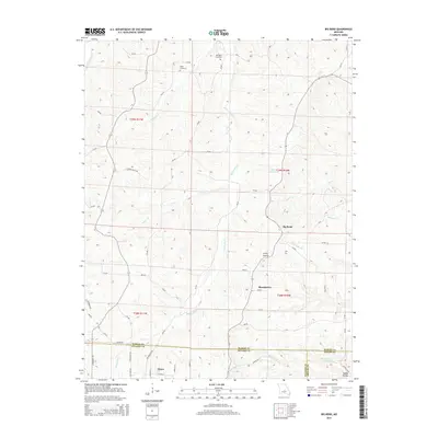2015 Map of Big Bend, 2015 Print