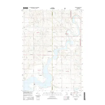 2014 Map of Big Bend, 2014 Print