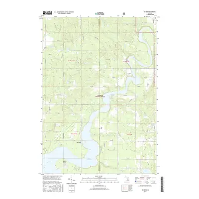 2017 Map of Big Bend, 2017 Print