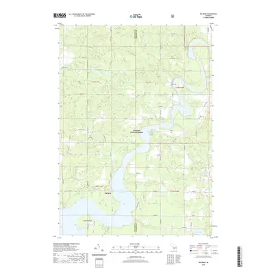 2019 Map of Big Bend, 2019 Print
