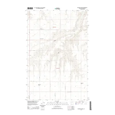 2014 Map of Big Bend School, 2014 Print