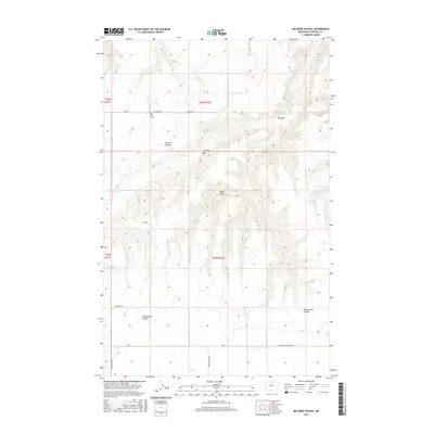 2017 Map of Big Bend School, 2017 Print