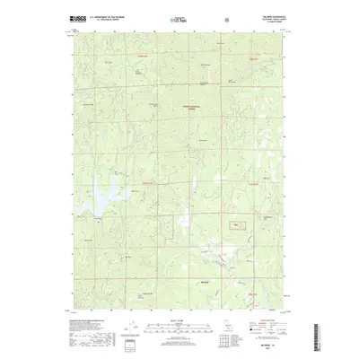 2018 Map of Big Bend, 2018 Print