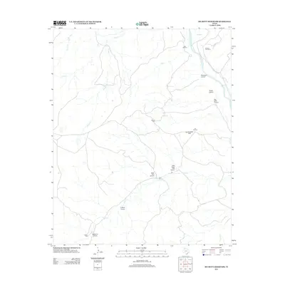 2012 Map of Big Betty Reservoir, 2012 Print