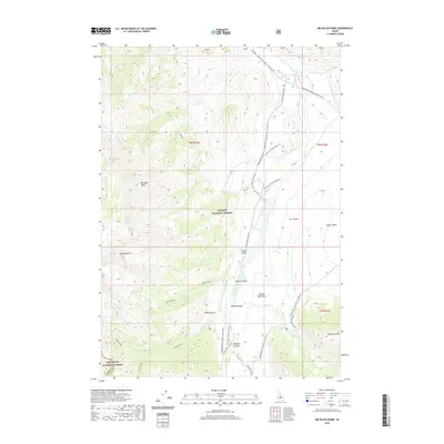 2020 Map of Big Black Dome, 2020 Print