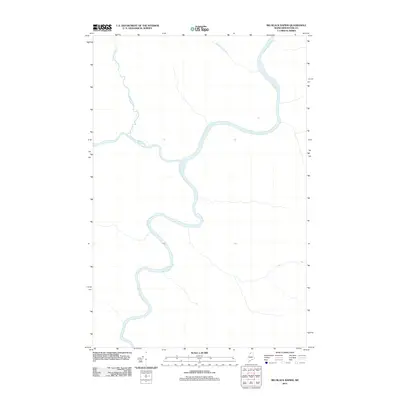 2011 Map of Big Black Rapids, 2011 Print