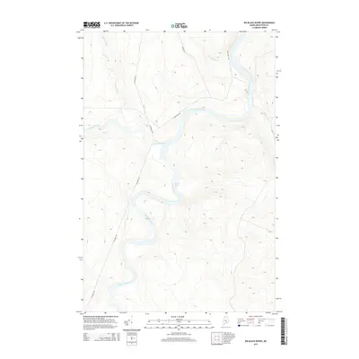 2014 Map of Big Black Rapids, 2014 Print