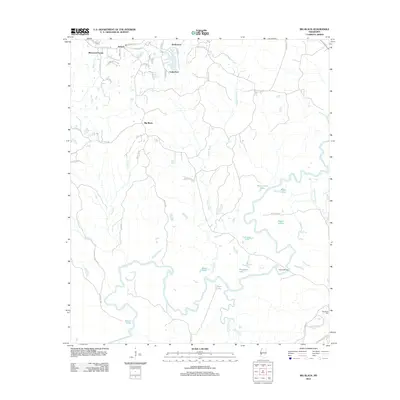 2012 Map of Big Black, 2012 Print