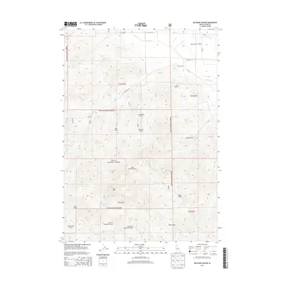 2013 Map of Big Blind Canyon, 2013 Print