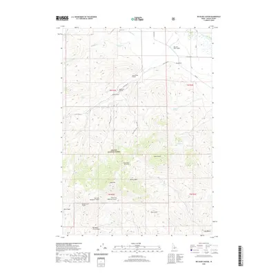 2020 Map of Big Blind Canyon, 2020 Print