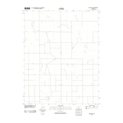 2010 Map of Big Bow NE, 2010 Print