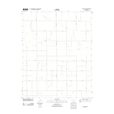 2012 Map of Big Bow NE, 2012 Print