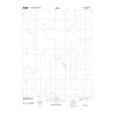 2010 Map of Big Bow NW, 2010 Print