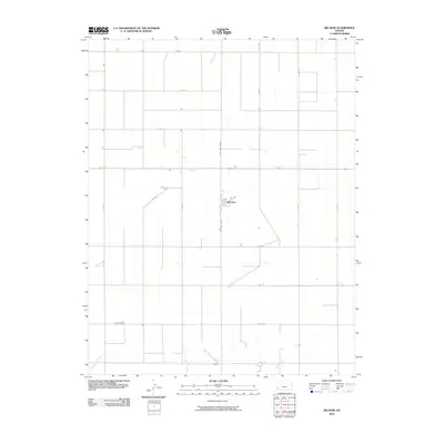2010 Map of Big Bow, 2010 Print