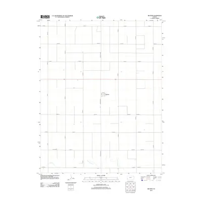 2012 Map of Big Bow, 2012 Print