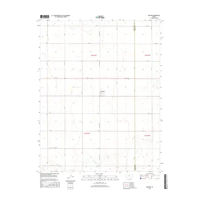 2016 Map of Big Bow, 2016 Print