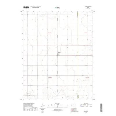 2018 Map of Big Bow, 2018 Print