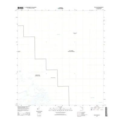 2015 Map of Big Boy Lake, 2015 Print