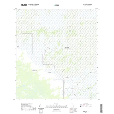 2021 Map of Big Boy Lake, 2021 Print