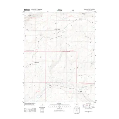 2013 Map of Big Bucktail Creek, 2013 Print